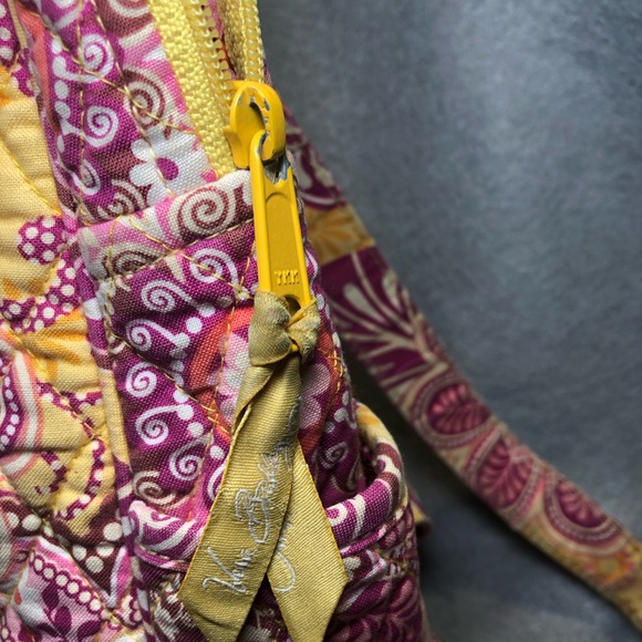 VERA BRADLEY BALI GOLD SMALL BACKPACK, PREOWNED CONDITION - Picture 15 of 16